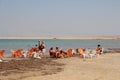 Dead Sea Swimming in Israel